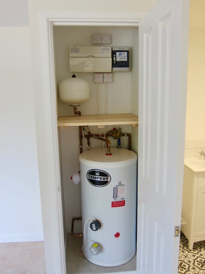 Pressurised Shower System - the way to go.....